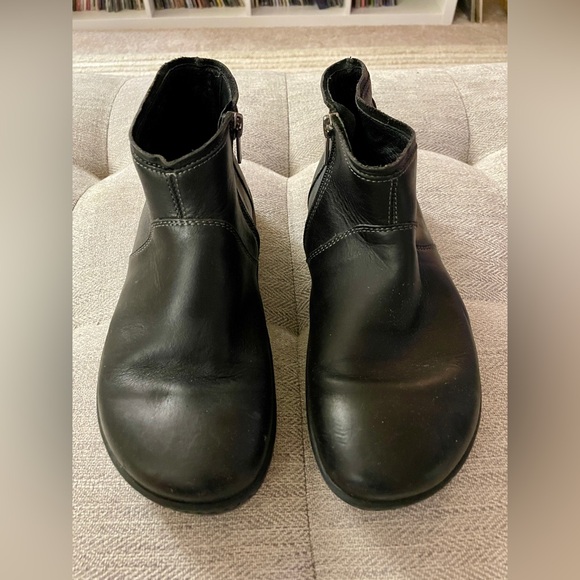 Birkenstock Bennington Black Size 37 Made in Portugal Leather Booties - Picture 2 of 9